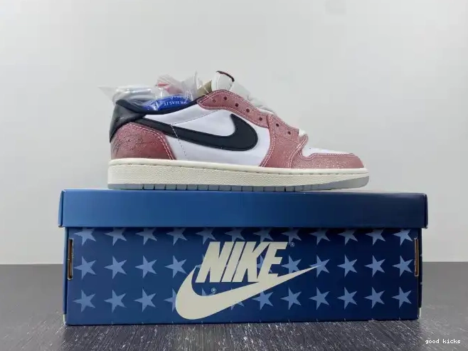 ROOM FN0432-017 'RED TROPHY X JORDAN OG AIR 1 LOW BLACK' 0326